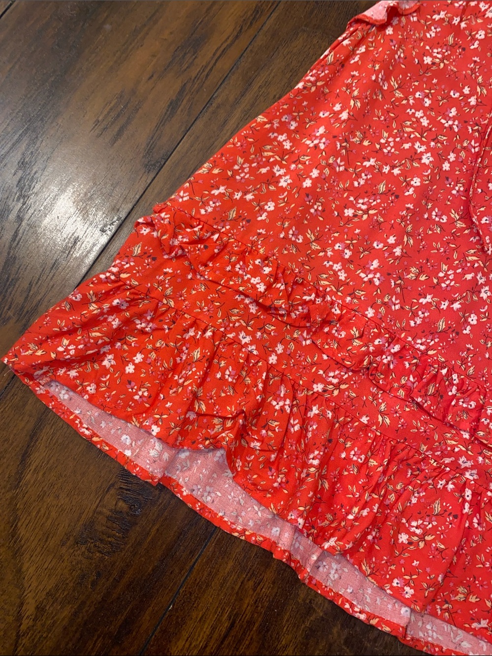 Wallflower Challis Ruffle Tank - Picture 3 of 6